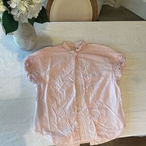 XiRENA Light Pink Button-Down Shirt